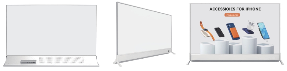 55-inch OLED transparent screen - Desktop Model