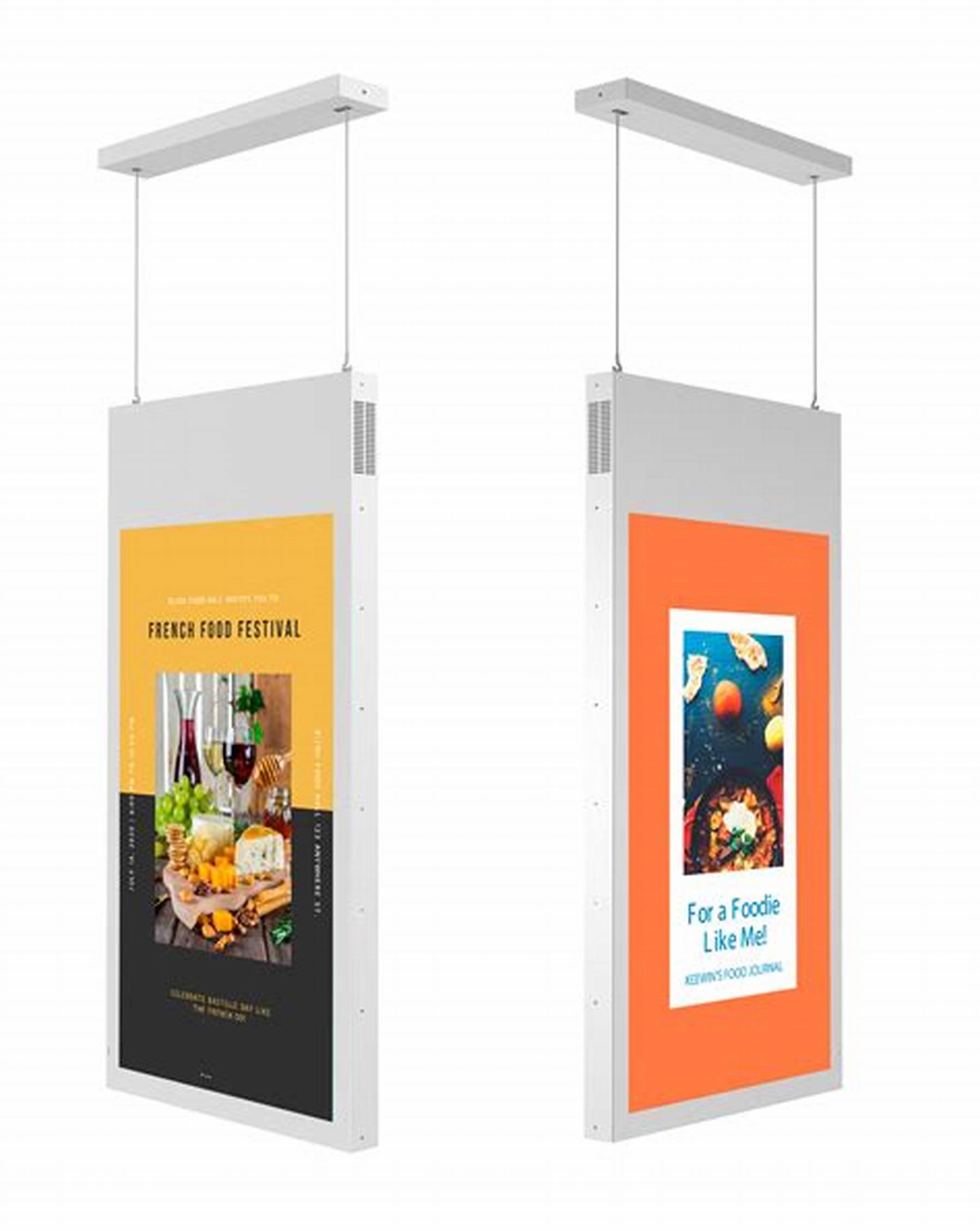 49inch Ultra-Thin 2cm Double-Sided Advertising Machine Display Screen