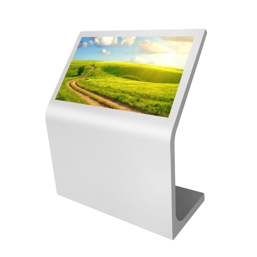 55INCH Slope Stylish Digital Kiosk Shopping Mall Independent Advertising Machine