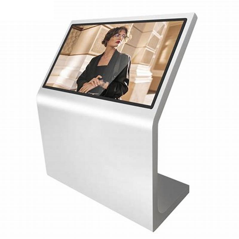 65INCH Slope Stylish Digital Kiosk Shopping Mall Independent Advertising Machine