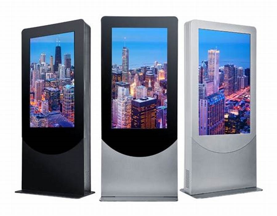 43inch Outdoor Advertising Machine Poster Kiosk Waterproof Digital Display Heatproof Stand Signage